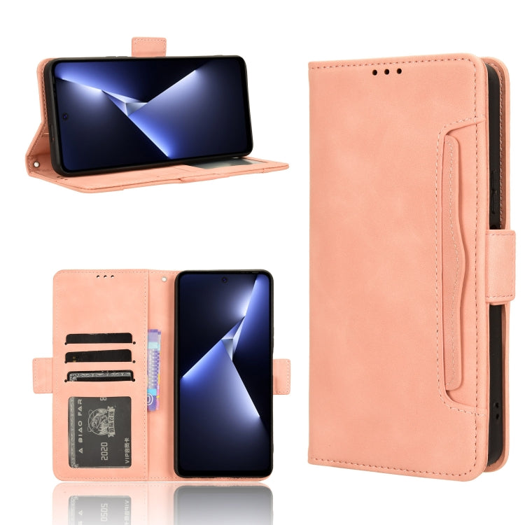 Custodia per telefono in pelle con slot per schede di consistenza al polpaccio, For Tecno Spark 20 4G KJ5, For Tecno Pova 5 Pro, For Tecno Pova Neo 3, For Tenco Pova 5 4G