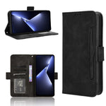Custodia per telefono in pelle con slot per schede di consistenza al polpaccio, For Tecno Spark 20 4G KJ5, For Tecno Pova 5 Pro, For Tecno Pova Neo 3, For Tenco Pova 5 4G