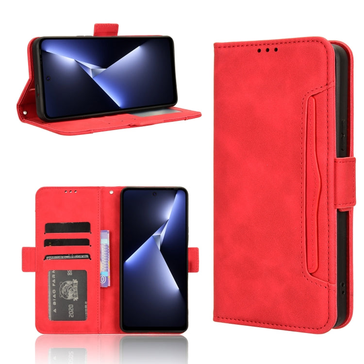 Custodia per telefono in pelle con slot per schede di consistenza al polpaccio, For Tecno Spark 20 4G KJ5, For Tecno Pova 5 Pro, For Tecno Pova Neo 3, For Tenco Pova 5 4G