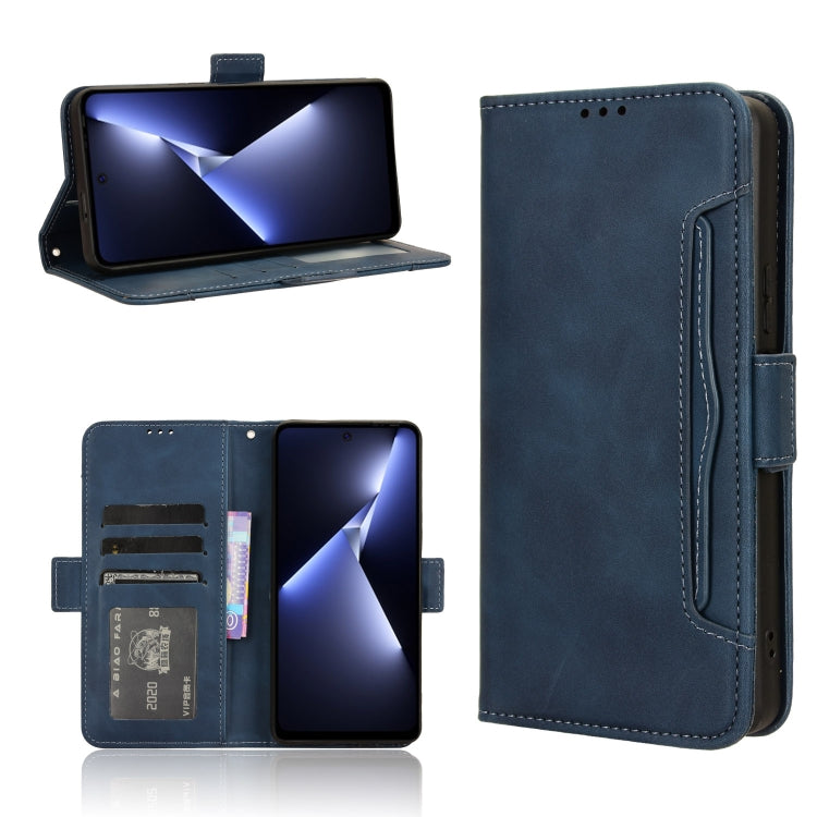 Custodia per telefono in pelle con slot per schede di consistenza al polpaccio, For Tecno Spark 20 4G KJ5, For Tecno Pova 5 Pro, For Tecno Pova Neo 3, For Tenco Pova 5 4G