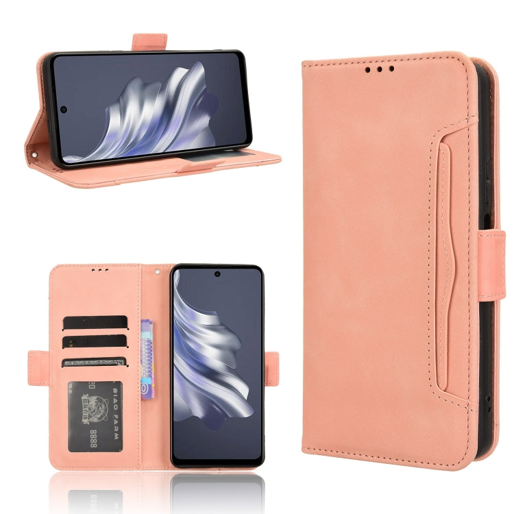 Custodia per telefono in pelle con slot per schede di consistenza al polpaccio, For Tecno Pova 6 Pro 5G, For Tecno Spark 20 Pro+ 4G KJ7, For Tecno Spark 20 Pro 4G KJ6, For Tecno Spark Go 2024 / Spark 20C