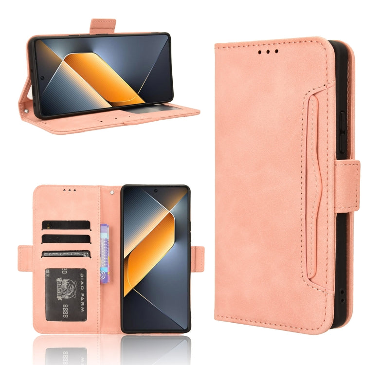 Custodia per telefono in pelle con slot per schede di consistenza al polpaccio, For Tecno Pova 6 Pro 5G, For Tecno Spark 20 Pro+ 4G KJ7, For Tecno Spark 20 Pro 4G KJ6, For Tecno Spark Go 2024 / Spark 20C