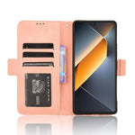Custodia per telefono in pelle con slot per schede di consistenza al polpaccio, For Tecno Pova 6 Pro 5G, For Tecno Spark 20 Pro+ 4G KJ7, For Tecno Spark 20 Pro 4G KJ6, For Tecno Spark Go 2024 / Spark 20C