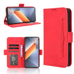 Custodia per telefono in pelle con slot per schede di consistenza al polpaccio, For Tecno Pova 6 Neo 4G, For Tecno Pova 6 4G, For Tecno Camon 30 Pro 5G, For Tecno Camon 30 5G / 4G