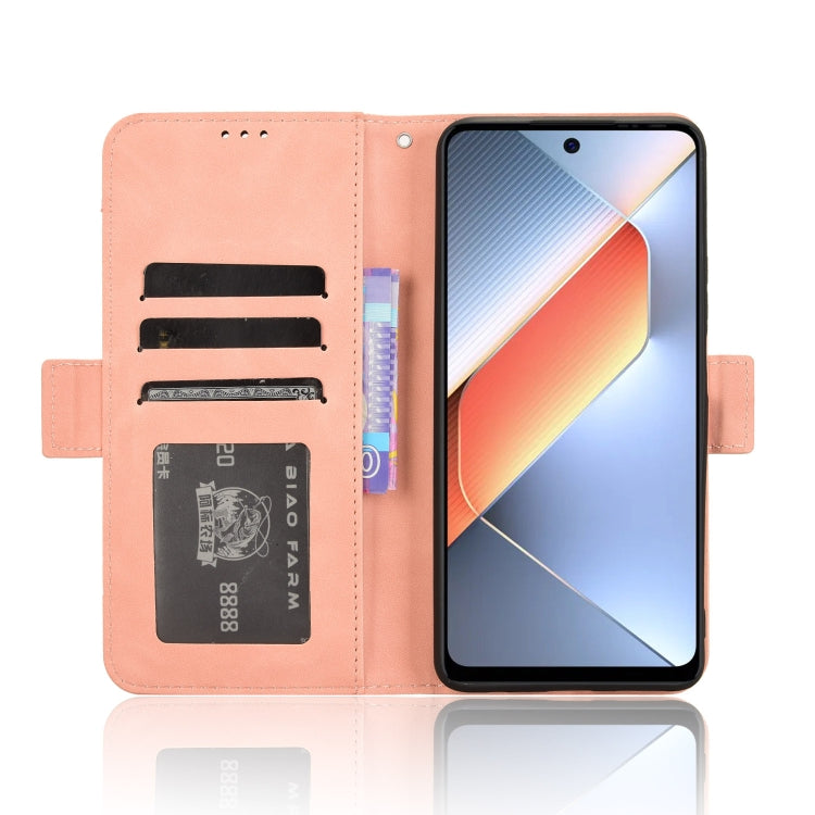 Custodia per telefono in pelle con slot per schede di consistenza al polpaccio, For Tecno Pova 6 Neo 4G, For Tecno Pova 6 4G, For Tecno Camon 30 Pro 5G, For Tecno Camon 30 5G / 4G