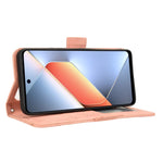 Custodia per telefono in pelle con slot per schede di consistenza al polpaccio, For Tecno Pova 6 Neo 4G, For Tecno Pova 6 4G, For Tecno Camon 30 Pro 5G, For Tecno Camon 30 5G / 4G