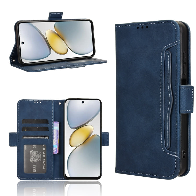 Custodia per telefono in pelle con slot per schede di consistenza al polpaccio, For Tecno Spark Go 1 / Pop 9 / Spark Go 2025, For Tecno Spark 30C 4G, For Tecno Spark 20 Pro 5G, For Tecno Camon 30 Premier 5G
