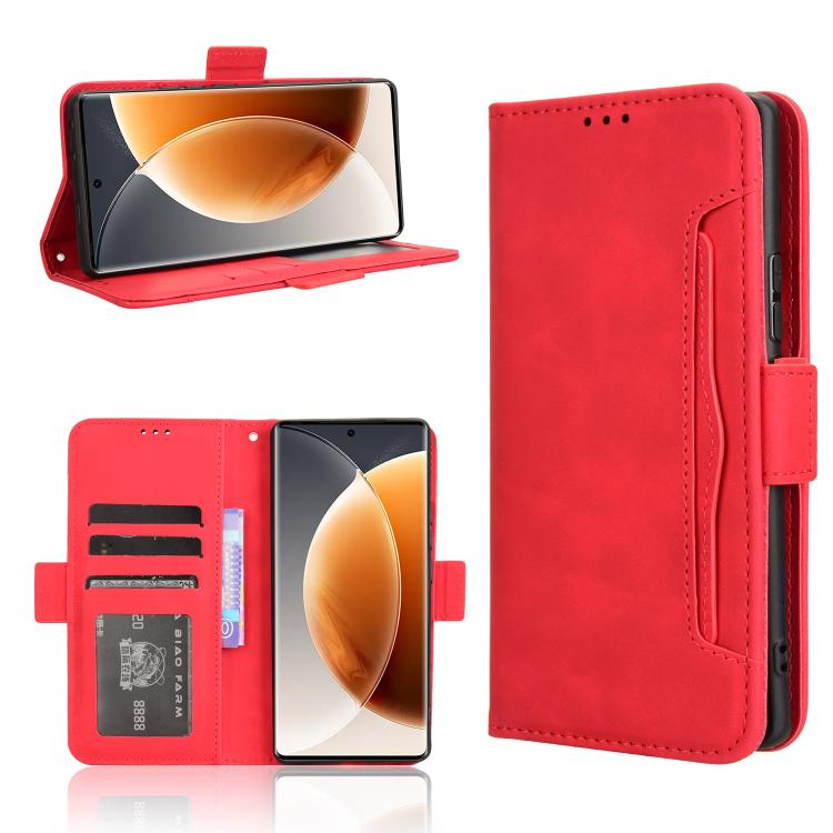 Custodia per telefono in pelle con slot per schede di consistenza al polpaccio, For Tecno Camon 30S 4G / 30S Pro 4G, For Tecno Pova 6 Neo 5G / Spark 30 5G, For Tecno Spark 30 Pro 4G, For Tecno Spark 30 4G