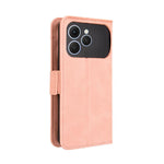 Custodia per telefono in pelle con slot per schede di consistenza al polpaccio, For Tecno Spark 40 4G, For Tecno Pova 7 Ultra 5G, For Tecno Pova 7 4G, For Tecno Spark Go 2 4G