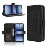 Custodia per telefono in pelle con slot per schede di consistenza al polpaccio, For Tecno Spark 40 4G, For Tecno Pova 7 Ultra 5G, For Tecno Pova 7 4G, For Tecno Spark Go 2 4G