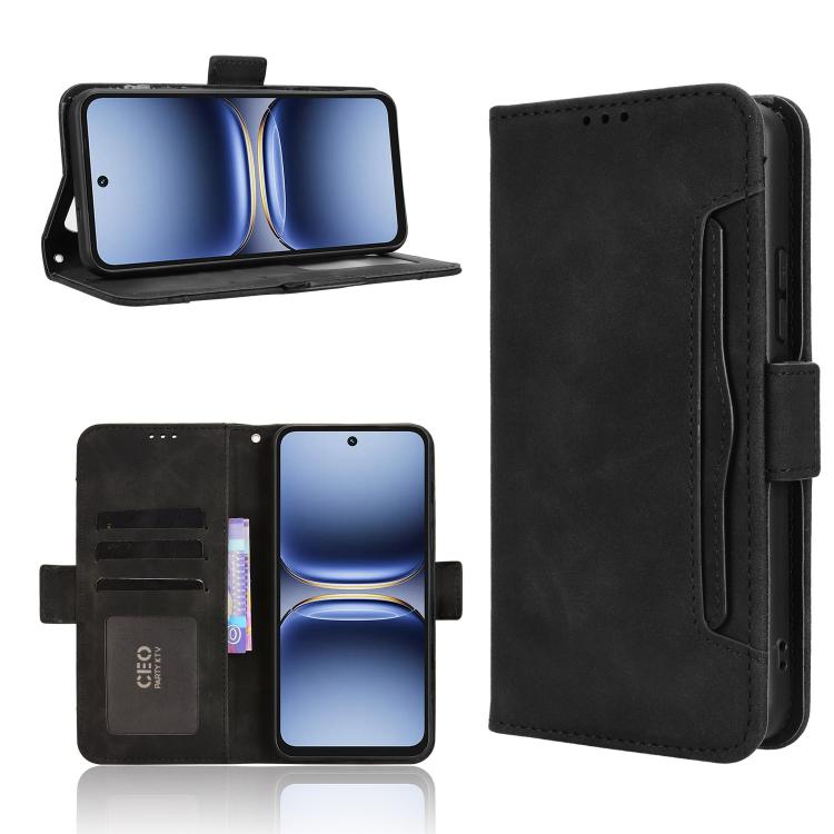 Custodia per telefono in pelle con slot per schede di consistenza al polpaccio, For Tecno Spark 40 4G, For Tecno Pova 7 Ultra 5G, For Tecno Pova 7 4G, For Tecno Spark Go 2 4G