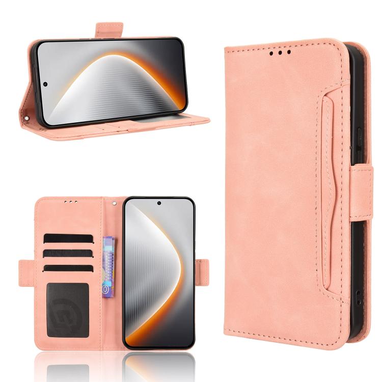 Custodia per telefono in pelle con slot per schede di consistenza al polpaccio, For Tecno Pova 7 Pro 5G, For Tecno Pova 7 5G, For Tecno Spark 40 Pro+ 4G, For Tecno Spark 40 Pro 4G