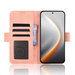Custodia per telefono in pelle con slot per schede di consistenza al polpaccio, For Tecno Pova 7 Pro 5G, For Tecno Pova 7 5G, For Tecno Spark 40 Pro+ 4G, For Tecno Spark 40 Pro 4G