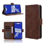 Custodia per telefono in pelle con slot per schede di consistenza al polpaccio, For Tecno Camon 50 4G, For Tenco Spark Go 3, For Tecno Spark Slim, For Tecno Spark 40C