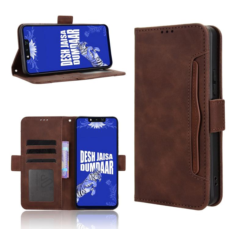 Custodia per telefono in pelle con slot per schede di consistenza al polpaccio, For Tecno Camon 50 4G, For Tenco Spark Go 3, For Tecno Spark Slim, For Tecno Spark 40C