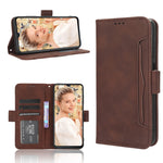 Custodia per telefono in pelle con slot per schede di consistenza al polpaccio, For Oukitel C38, For Oukitel C35 / C36, For Oukitel C33, For Oukitel C32