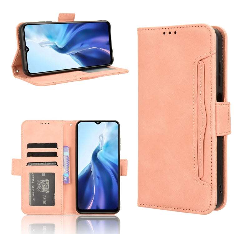 Custodia per telefono in pelle con slot per schede di consistenza al polpaccio, For Oukitel C38, For Oukitel C35 / C36, For Oukitel C33, For Oukitel C32