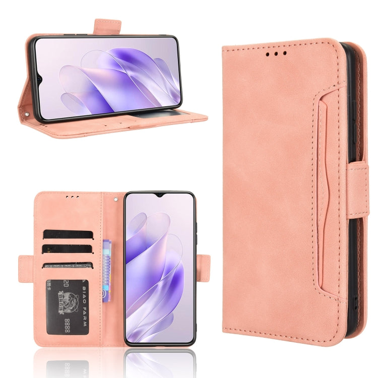 Custodia per telefono in pelle con slot per schede di consistenza al polpaccio, For Oukitel C53, For Oukitel C50, For Oukitel C37, For Oukitel C51