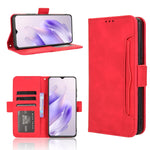 Custodia per telefono in pelle con slot per schede di consistenza al polpaccio, For Oukitel C53, For Oukitel C50, For Oukitel C37, For Oukitel C51
