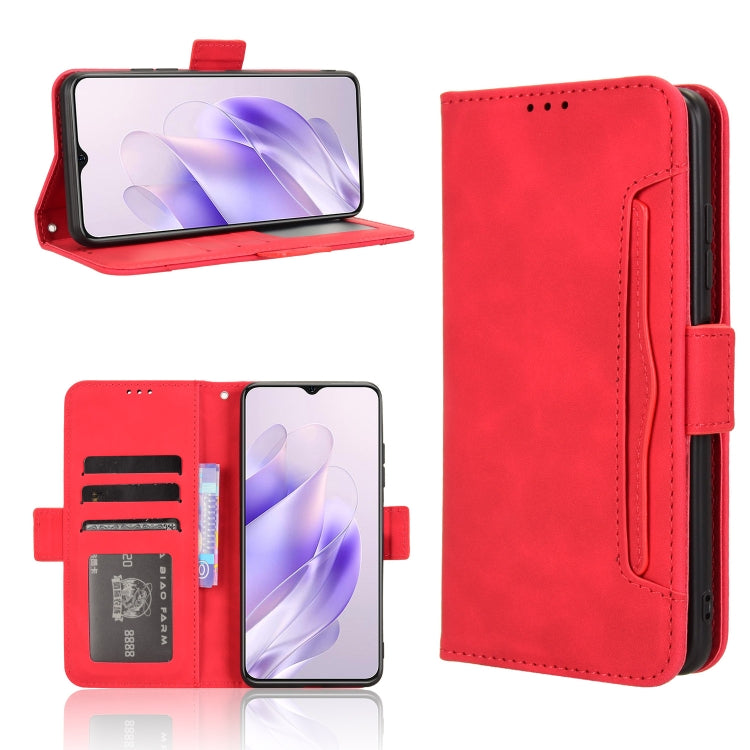 Custodia per telefono in pelle con slot per schede di consistenza al polpaccio, For Oukitel C53, For Oukitel C50, For Oukitel C37, For Oukitel C51