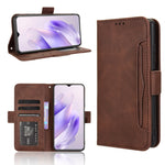 Custodia per telefono in pelle con slot per schede di consistenza al polpaccio, For Oukitel C53, For Oukitel C50, For Oukitel C37, For Oukitel C51