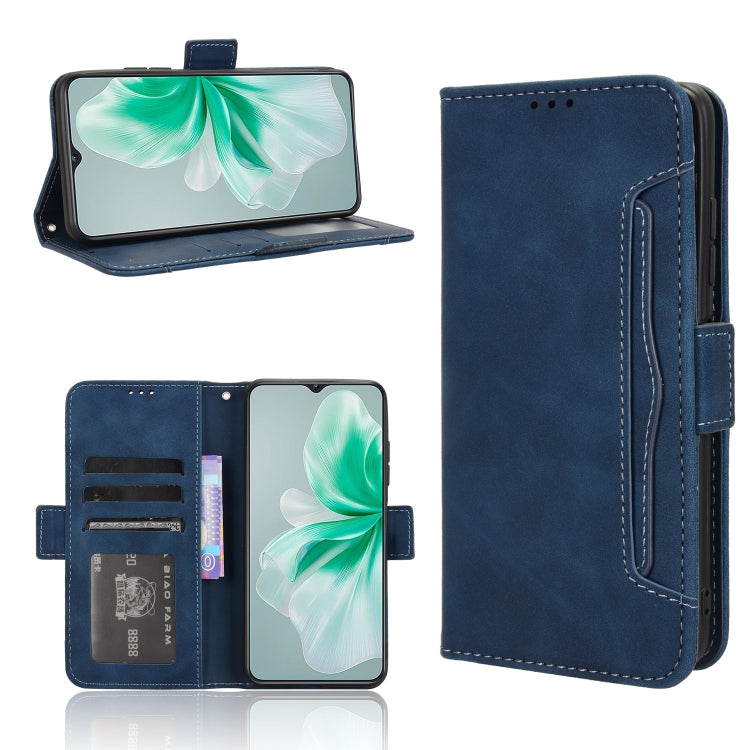 Custodia per telefono in pelle con slot per schede di consistenza al polpaccio, For Oukitel C38, For Oukitel C35 / C36, For Oukitel C33, For Oukitel C32