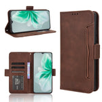 Custodia per telefono in pelle con slot per schede di consistenza al polpaccio, For Oukitel C38, For Oukitel C35 / C36, For Oukitel C33, For Oukitel C32