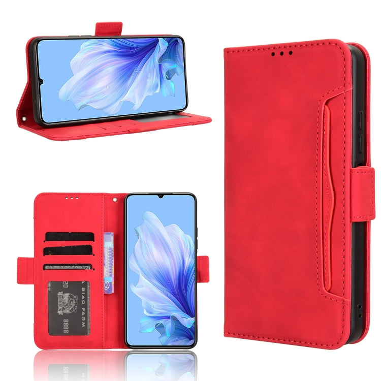 Custodia per telefono in pelle con slot per schede di consistenza al polpaccio, For Oukitel C53, For Oukitel C50, For Oukitel C37, For Oukitel C51