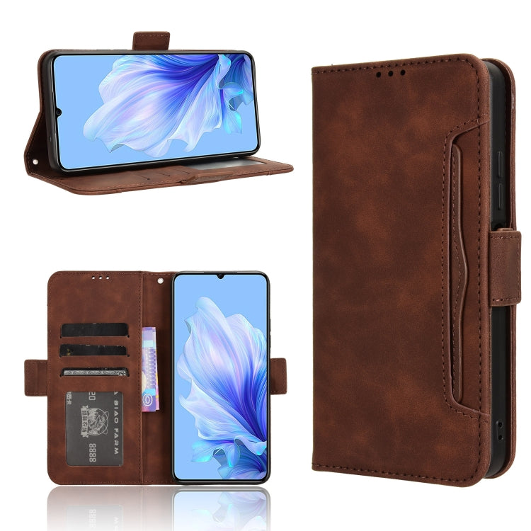 Custodia per telefono in pelle con slot per schede di consistenza al polpaccio, For Oukitel C53, For Oukitel C50, For Oukitel C37, For Oukitel C51