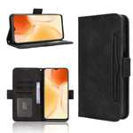 Custodia per telefono in pelle con slot per schede di consistenza al polpaccio, For Oukitel C69, For Oukitel C59 / C59 Pro, For Oukitel C1 / C1 Pro, For Oukitel C60 / C60 Pro