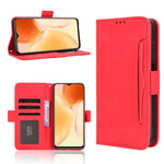 Custodia per telefono in pelle con slot per schede di consistenza al polpaccio, For Oukitel C69, For Oukitel C59 / C59 Pro, For Oukitel C1 / C1 Pro, For Oukitel C60 / C60 Pro