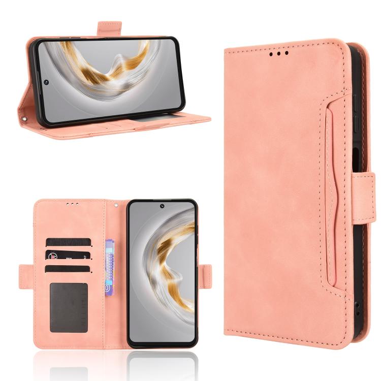 Custodia per telefono in pelle con slot per schede di consistenza al polpaccio, For Oukitel C69, For Oukitel C59 / C59 Pro, For Oukitel C1 / C1 Pro, For Oukitel C60 / C60 Pro