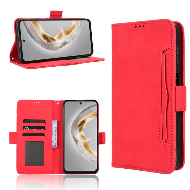 Custodia per telefono in pelle con slot per schede di consistenza al polpaccio, For Oukitel C69, For Oukitel C59 / C59 Pro, For Oukitel C1 / C1 Pro, For Oukitel C60 / C60 Pro