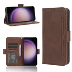 Custodia portafoglio in pelle per Samsung Galaxy S23 FE 5G