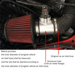 XH-UN602 Base del sensore di aspirazione della flangia del misuratore di flusso d'aria del motore modificato per auto per Toyota / Mazda, 63mm, 70mm, 76mm, 83mm