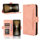 Custodia per telefono in pelle con slot per schede di consistenza al polpaccio, For Sony Xperia 1 VI 2024, For Sony Xperia 5 V 2023, For Sony Xperia 1 V, For Sony Xperia 10 V