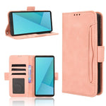 Custodia per telefono in pelle con slot per schede di consistenza al polpaccio, For Sony Xperia 1 VIII, For Sony Xperia 10 VII, For Sony Xperia 1 VII, For Sony Xperia 10 VI 2024