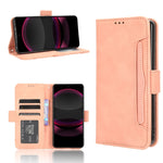 Custodia per telefono in pelle con slot per schede di consistenza al polpaccio, For Sharp Aquos R9, For Sharp Aquos Sense8, For Sharp Aquos R8 Pro / Leica Leitz Phone 3, For Sharp Aquos R8