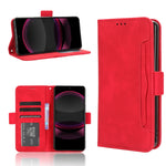 Custodia per telefono in pelle con slot per schede di consistenza al polpaccio, For Sharp Aquos R9, For Sharp Aquos Sense8, For Sharp Aquos R8 Pro / Leica Leitz Phone 3, For Sharp Aquos R8