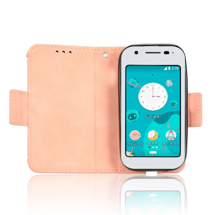 Custodia per telefono in pelle con slot per schede di consistenza al polpaccio, For Sharp Mamorino6