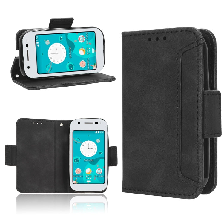 Custodia per telefono in pelle con slot per schede di consistenza al polpaccio, For Sharp Mamorino6