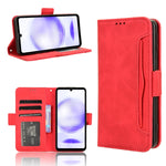 Custodia per telefono in pelle con slot per schede di consistenza al polpaccio, For Sharp Aquos R9, For Sharp Aquos Sense8, For Sharp Aquos R8 Pro / Leica Leitz Phone 3, For Sharp Aquos R8
