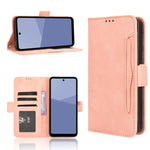 Custodia per telefono in pelle con slot per schede di consistenza al polpaccio, For Sharp Aquos R11, For Sharp Aquos Sense10, For Sharp Aquos R10, For Sharp Aquos wish5