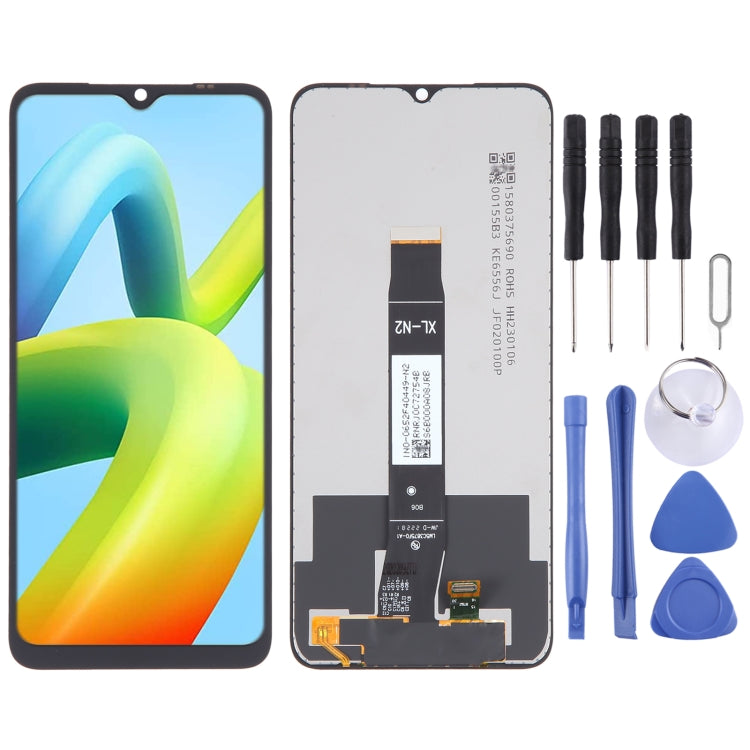 Schermo LCD per assemblaggio completo di digitalizzatore, For Xiaomi Redmi 12 5G, For Xiaomi Redmi Note 12R, For Xiaomi Redmi 12 4G, For Xiaomi Redmi Note 12 Pro 4G, For Xiaomi Redmi A2+, For Xiaomi Redmi Note 12 4G, For Xiaomi Redmi A2