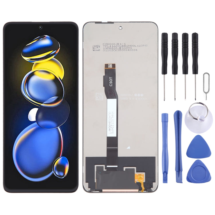 Schermo LCD per assemblaggio completo di digitalizzatore, For Xiaomi Redmi 12 5G, For Xiaomi Redmi Note 12R, For Xiaomi Redmi 12 4G, For Xiaomi Redmi Note 12 Pro 4G, For Xiaomi Redmi A2+, For Xiaomi Redmi Note 12 4G, For Xiaomi Redmi A2