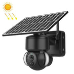 SHIWOJIA IP66 impermeabile 4G 3MP telecamera IP a cupola solare, audio bidirezionale e rilevamento del movimento PIR e visione notturna, EU, AU, US