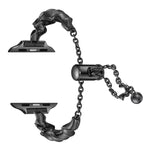 Cinturino in metallo con onde a nastro, For Apple Watch 7 41mm, For Apple Watch 7 45mm, For Apple Watch SE 40mm, For Apple Watch SE 44mm, For Apple Watch 6 40mm, For Apple Watch 6 44mm