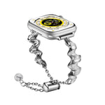 Cinturino in metallo con onde a nastro, For Apple Watch 5 44mm, For Apple Watch 5 40mm, For Apple Watch 4 44mm, For Apple Watch 4 40mm, For Apple Watch 3 38mm, For Apple Watch 3 42mm