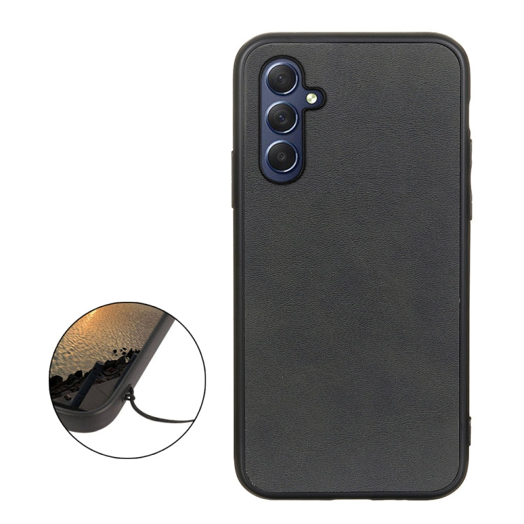 Custodia in vitello bicolore per Samsung Galaxy M54 5G