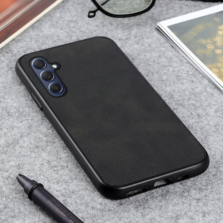 Custodia in vitello bicolore per Samsung Galaxy M54 5G